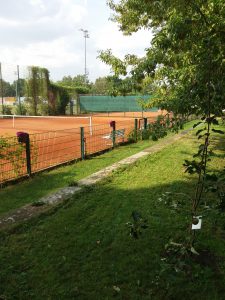 Eltern können im Grünen entspannen und dem Nachwuchs beim Sport machen zuschauen