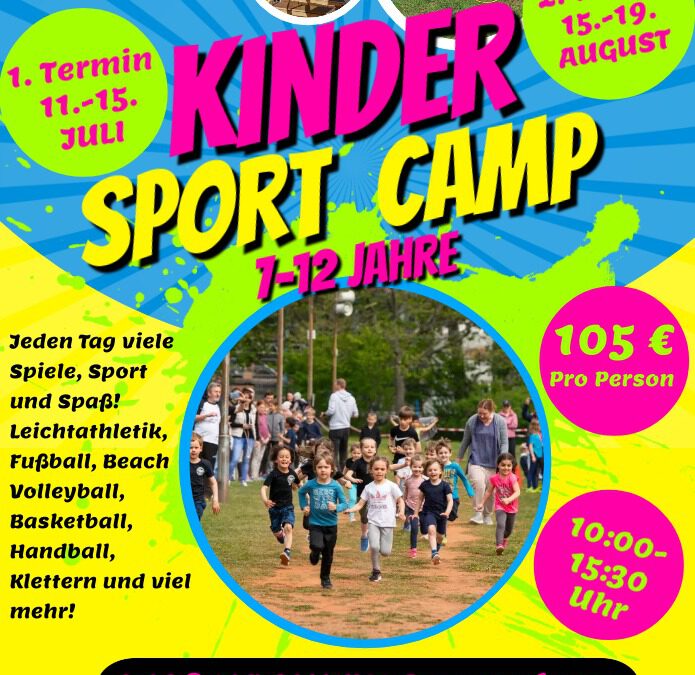 Sport-Camp in den Sommerferien