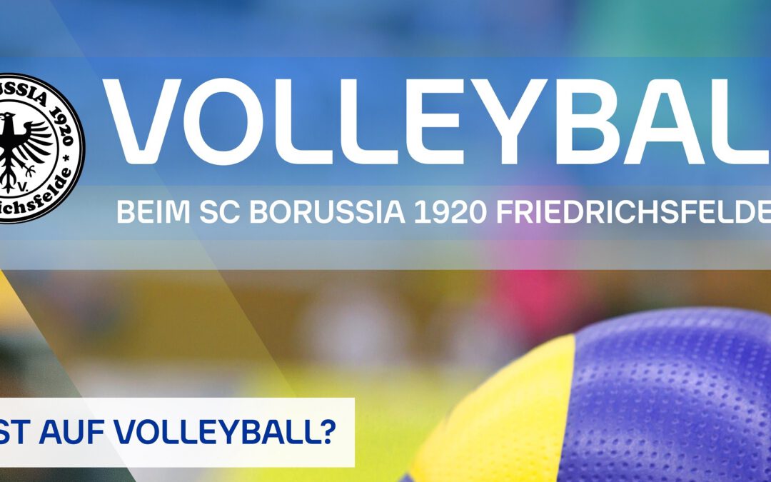 freie Plätze bei unseren Volleyballern